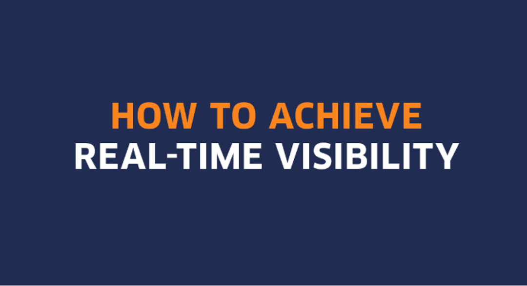 How to improve visibility in real time [INFOGRAPHIC]